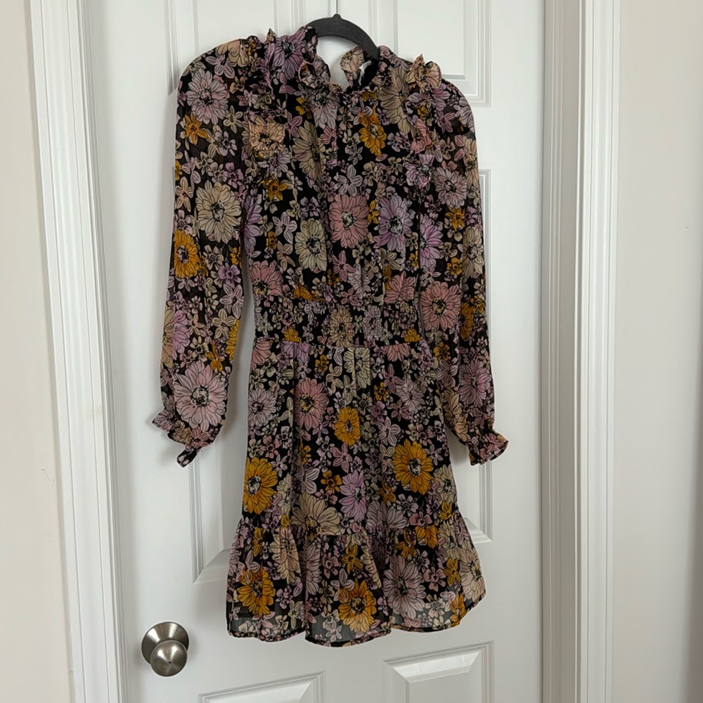 BB Dakota x Steve Madden Fields of Gold Shift Dress size S